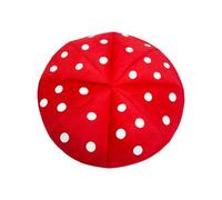 Cappello a forma di fungo maculato da cartone animato, elegante, per costumi