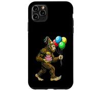 Cappello a palloncini Bigfoot Sasquatch It's My Birthday Party Custodia per iPhone 11 Pro Max
