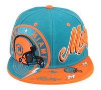 Cappello A Panna Piatta Dei Miami Florida Dolphins Tema Due Colori