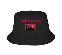 Cappello a Secchiello alla Moda con Bandiera della Papua Nuova Guinea, CAPP
