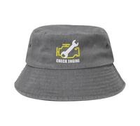 Cappello A Secchiello Check Engine Light Mechanic Auto Repair Bucket Hat