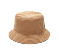 Cappello A Secchiello In Corduroy Reversibile Da Donna A Due Lati Pieghevole