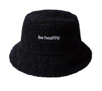 cappello a secchiello in pecora bifacciale