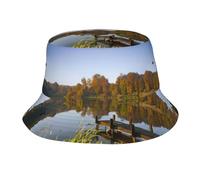 Cappello A Secchiello Lake View Fishing Countryside Themed With Trees