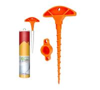 Cappello a siringa calafataggio | Protezione per tubi calabicchi e stucco | Al momento del serraggio e 'applicatore per una colla di schiuma espansiva esaustiva, prevenzione 'indurimento