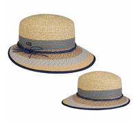 Cappello a Sporta Barlinda by Lipodo natura-blu L (58-59 cm)