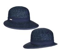 Cappello a Sporta Caleana by Seeberger blu scuro L (58-59 cm)