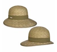 Cappello a Sporta Caleana by Seeberger oliva chiaro L (58-59 cm)