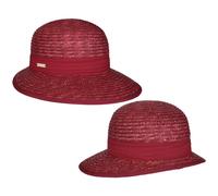 Cappello a Sporta Caleana by Seeberger rosso bordeaux M (56-57 cm)