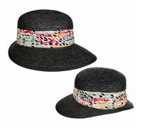 Cappello a Sporta Carresca by Seeberger nero One Size