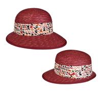 Cappello a Sporta Carresca by Seeberger rosso One Size