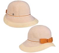 Cappello a Sporta Rialta by Lierys bianco-arancia One Size