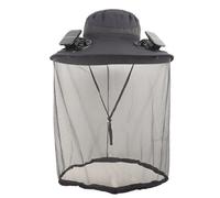 Cappello a Tesa Larga con Ventola Solare - Copricapo a Secchiello con Rete UPF50+ - Cappello da Outdoor - per Escursionismo, Campeggio, Spiaggia, Sport all'aperto, Uomo, Donna, Viaggio, Compleanno