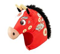Cappello A Testa Di Cavallo 2026 Anno Del Cavallo Copricapo In Peluche