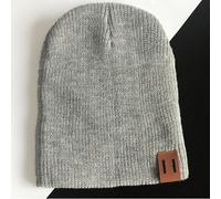 Cappello a tinta unita per bambini - Grigio