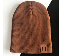 Cappello a tinta unita per bambini - Marrone