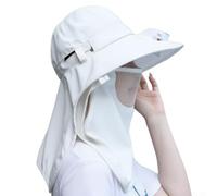 Cappello a ventaglio solare, con ricarica USB e solare, cappello da sole a tesa larga, cappello estivo da pesca, leggero e traspirante, per giardinaggio, golf, escursionismo (bianco)