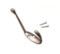 Cappello Accappatoio O Cappotto Gancio Opaco Metallo Cromato Onestopdiy Nuovo