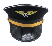 Cappello Accessorio Da Pilota Uniforme da Cosplay Marinaio Capitano