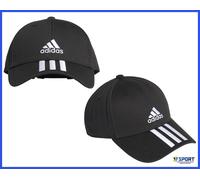 Cappello ADIDAS con Visiera Berretto da Uomo per Donna Cappellino Baseball Nero