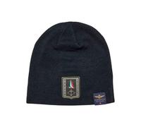 Cappello aeronautica militare cu0036 08184 cuffia blu navy berretto toque patch