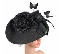 Cappello affascinante tea party Donne Banchetto Chiesa personalizzata per il