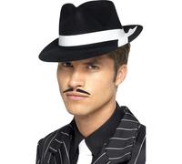 Cappello Al Capone Uomo Accessorio Per Costume Da Gangster Anni '20 Mafia