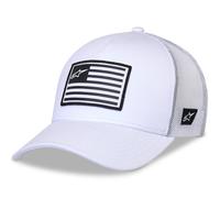 Cappello Alpinestars Flag Snap bianco-bianco