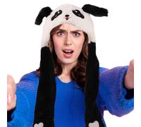 Cappello Animale Panda Cappello Peluche Animale Panda Luminoso Divertente