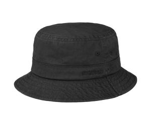 Cappello Anti UV Cotton Twill Bucket by Stetson nero M (56-57 cm)