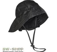 Mil-Tec Southwester, cappello da pioggia XXL male Nero