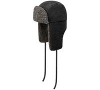Cappello Aviatore Bomber Denim Garage by Stetson nero S (54-55 cm)