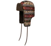 Cappello Aviatore Jacquard Bomber by Stetson blu-rosso M (56-57 cm)