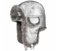 Cappello Aviatore Metallic by McBURN argente L/XL (58-61 cm)