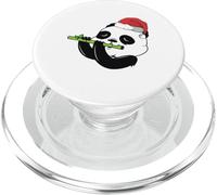 Cappello Babbo Natale Panda Con Flauto Natale Panda Abbigliamento PopSockets PopGrip per MagSafe