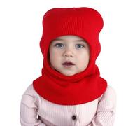 Cappello Bambin Invernale Caldo con Pompon Lavorato a Maglia Cappello Invernale a Prova di Vento Morbido Autunno Inverno Cappelli per Bambini per Ragazze con Pompon per Ragazzi Ragazze Bambino Bambino