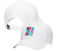CAPPELLO BAMBINI NIKE 3A3016 001 BIANCO COTONE UNISEX