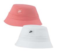 CAPPELLO BAMBINI NIKE PESCATORE 8A2927 COTONE BIANCO ROSA