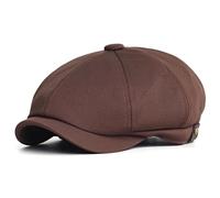 Cappello basco da uomo, classico basco francese nero for uomo, elegante berretto piatto, berretto da strillone ispirato al cappello invernale in lana, copricapo autunnale, cappelli e berretti eleganti
