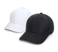 Cappello Baseball Berretto Donna con Visiera Regolabile Asciugatura Rapida Estivo Cappello Ponycap Traspirante Cappellino Sole per Golf Tennis Ciclismo All'aperto Sport Triangolo Bianco Nero