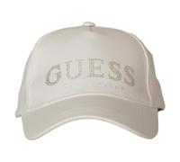 Cappello baseball GUESS con visiera parte posteriore regolabile con logo di stra