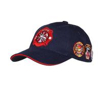 Cappello Baseball NYFD Fostex Garments 100% Cotone Confortevole Logo Ricamato