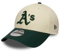 Cappello Baseball Oakland Athletics New Era 9Forty Colore Block Crema/Verde
