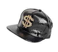 Cappello Baseball Simbolo Dollaro Copricapo Rapper Alla , Uomo Donna,