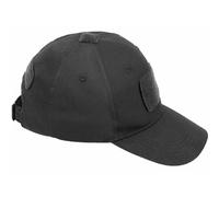 Cappello Baseball Tattico Militare Defcon5 Delta Nero Cotone Rip-Stop con Patch