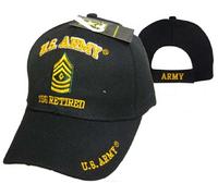 Cappello Baseball Trapback US Army 1SG First Sergeant E-8 Ricamo