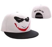 Cappello Batman The Dark Knight Joker is on You Black & white Cap Hat ufficiale