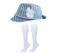 Cappello bavarese | Comodo e divertente non tessuto, cappelli divertenti e fedora per uomo, per donne uomini bambini adolescenti feste feste feste in maschera spettacolo cosplay scena