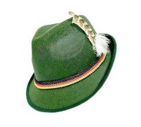 Cappello Bavarese 'Oktoberfest Deluxe, Cappello Trenker Tedesco Deluxe | Cappelloo Bavarese Con Piume, Accessorio Per Travestimenti Per Adulti, Eventi Culturali, Feste Della Festa Della Birra