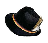 Cappello Bavarese 'Oktoberfest Deluxe, Cappello Trenker Tedesco Deluxe | Cappelloo Bavarese Con Piume, Accessorio Per Travestimenti Per Adulti, Eventi Culturali, Feste Della Festa Della Birra